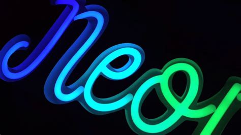 Animated Led Neon Signage Neonexperts Youtube