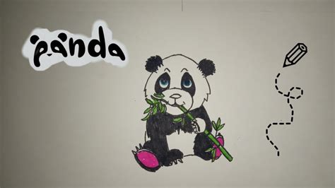 Cara Menggambar Panda Yang Mudah Part11 Youtube
