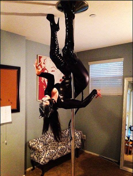 Pole Dancing Catwoman Pole Fitness Classes Pole Dancing Fitness Dance Fitness Aerial Hoop