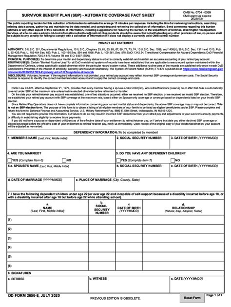 2020 2024 Form Dd 2656 8 Fill Online Printable Fillable Blank