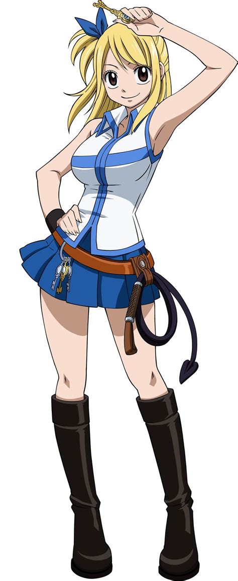 Lucy Heartfilia Chica Anime Manga Happy De Fairy Tail Y Fairy Tail Nalu