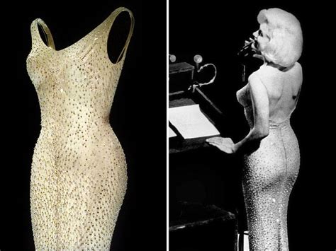 The Dress Worn By Marilyn Monroe When She Sang Happy Birthday Mr