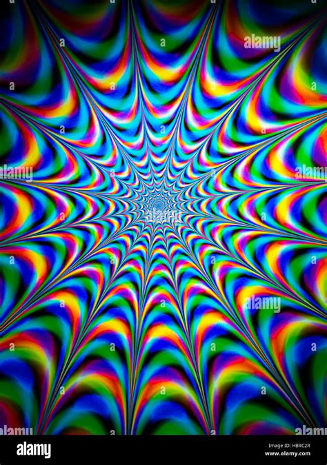 Colourful Psychedelic Background Stock Photo Alamy