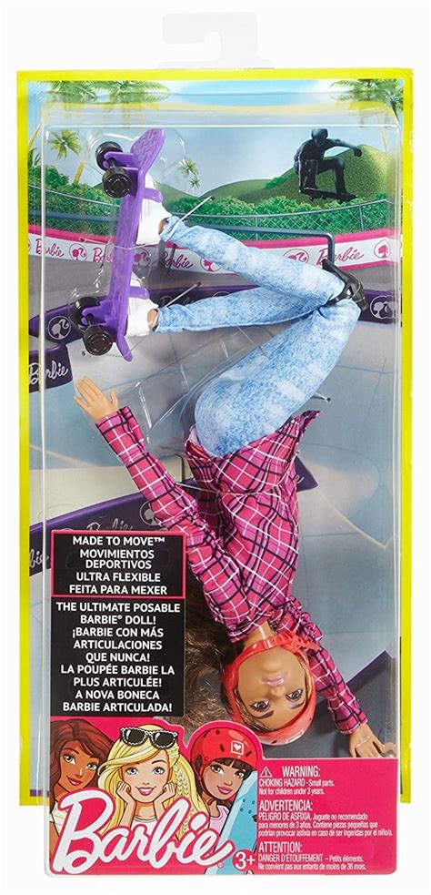 Barbie Made To Move The Ultimate Posable Skateboader Doll