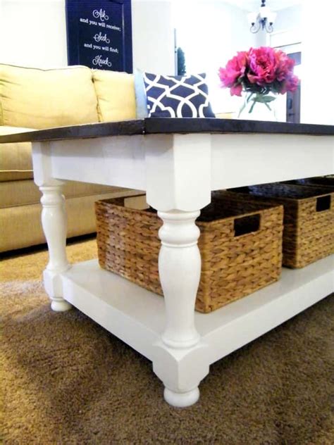 Coffee tables for any budget. How to Paint Table Legs (Paint Curvy Furniture Legs the EASY Way) | Coffee table, Turned leg ...
