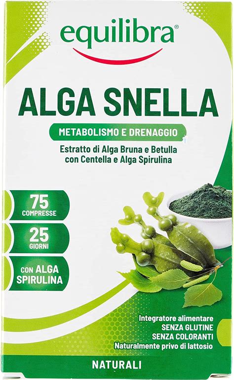 Equilibra Integratori Alimentari Alga Snella A Base Di Estratto Di