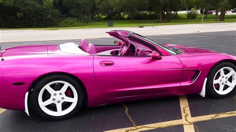 1998 Chevrolet Corvette C5 Convertible 57 Ls Hot Pink Vette For