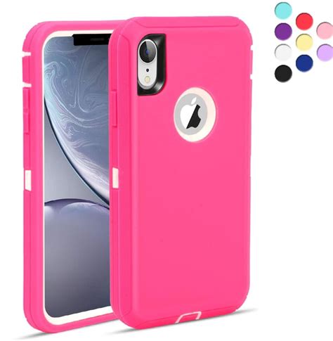 Iphone Xr Heavy Duty Case Shock Proof Shatter Resistant 3 Layer