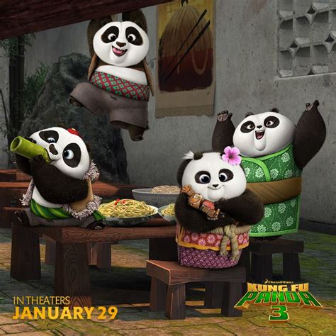 Джек блэк, дастин хоффман, анджелина джоли и др. Kung Fu Panda 3 - It's Peachy Keen