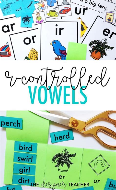Everything You Need To Teach R Controlled Vowels Posters Pocket Chart