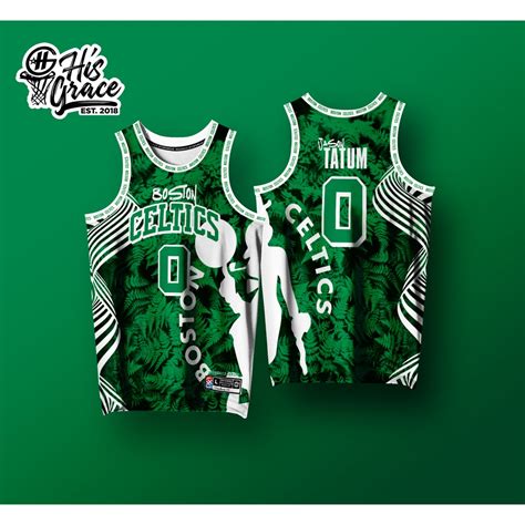 Boston Celtics 2022 Full Sublimation Hg Concept Jersey Shopee Philippines