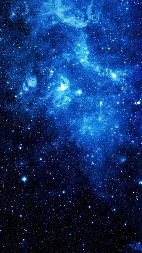 Aesthetic Blue Galaxy Wallpaper