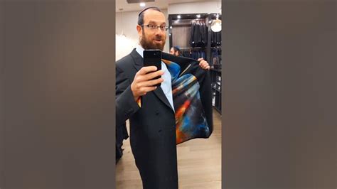 A Hasidic Rabbi Wears A Long Black Coat Called A Kapota This Is Jewish