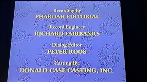 Courage The Cowardly Dog End Credits 1999 Youtube
