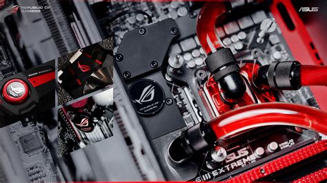 Republic Of Gamers Asus Pc Gaming Motherboards Liquid Cooling