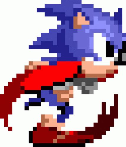 Sonic Running Sticker Sonic Running Run Fast Descobrir E Compartilhar GIFs