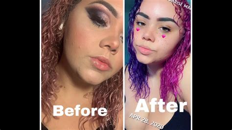 SPLIT HAIR DYE | Splat Review | Ombré Rain - YouTube