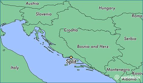 2555x1740 / 900 kb go to map. Where is Split, Croatia? / Split, Splitsko-Dalmatinska Map - WorldAtlas.com
