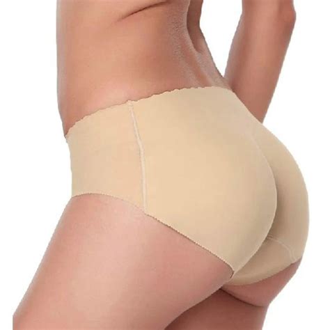 Sexy Padded Panties For Women Lady Seamless Butt Padded Underwear Hip Padding Enhancer Shaper