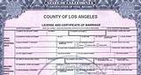 Pictures of Los Angeles County License