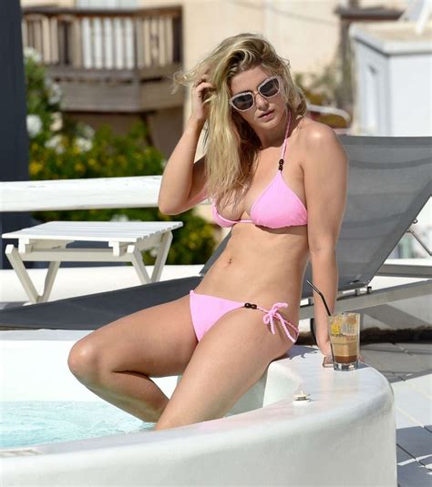 ashley james sexy near the pool in a pink bikini 27 photos the fappening