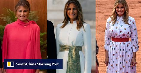 Melania Trump In India What Political Statements Did The First Ladys