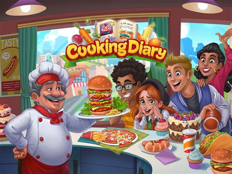 The image of the character of the player who won the first place is placed on the . Cooking Diary®: Press Kit - Cooking Diary®