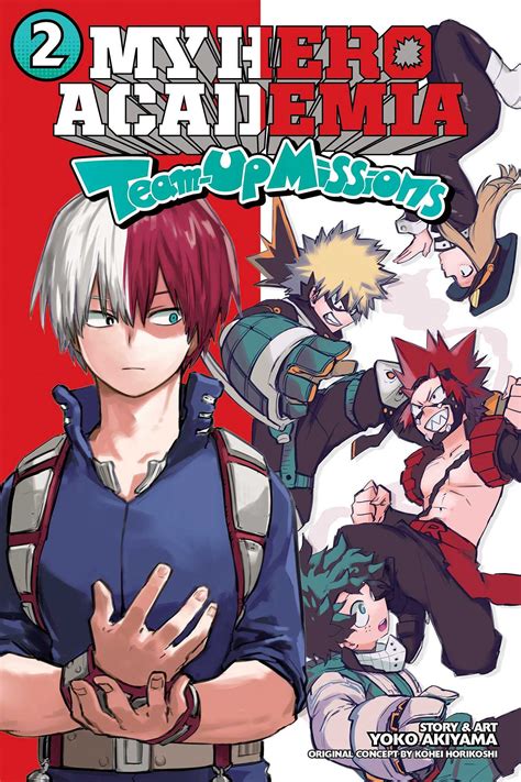 My Hero Academia Team Up Missions Volume Yoko Akiyama Kohei Horikoshi