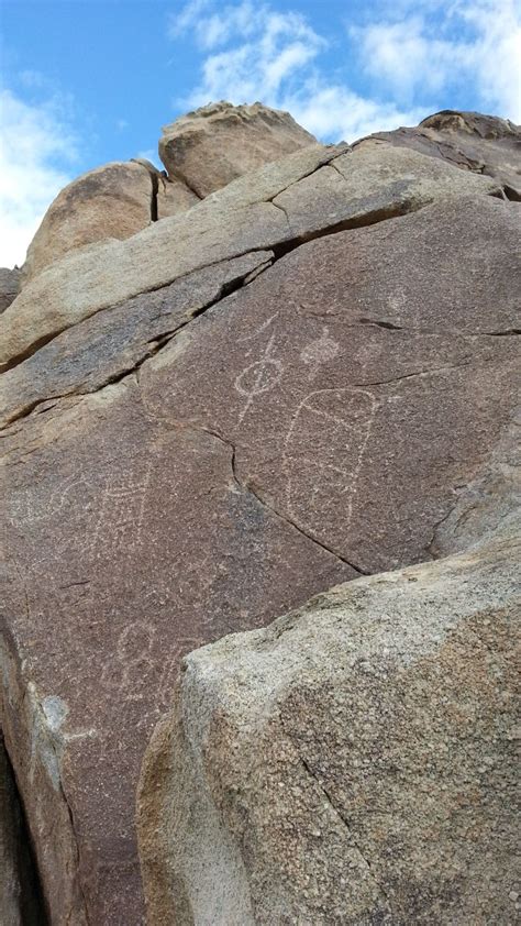 5000 Year Old Native American Petroglyphs Joshua Tree California