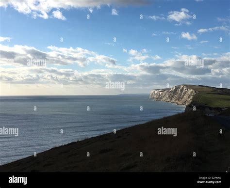 Cliffs Of The Military Road Isle Of Wight Stock Photo Alamy