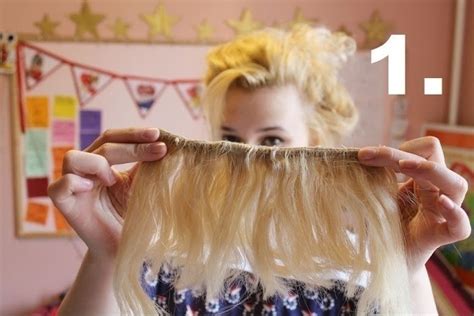 Now there are several bang hair extension products available. Diy Clip In Bangs · How To Make A Hair Extension · Beauty ...