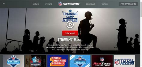Fans can watch 2020/21 regular season, nfl sunday night football, thursday night football, youtube tv, cbs all access, espn, nbc, fox, nfl network. Watch the NFL Network Online and Streaming for Free