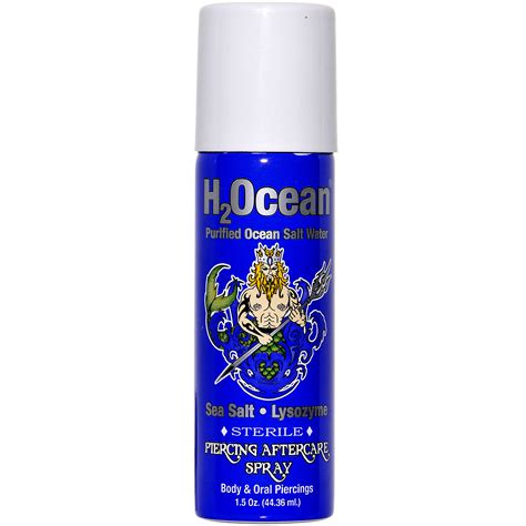 H2Ocean Piercing Aftercare Spray 1.5oz - Walmart.com - Walmart.com