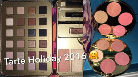 Tarte Holiday Pretty Paintbox Sculpted Cheek Set Color Wheel