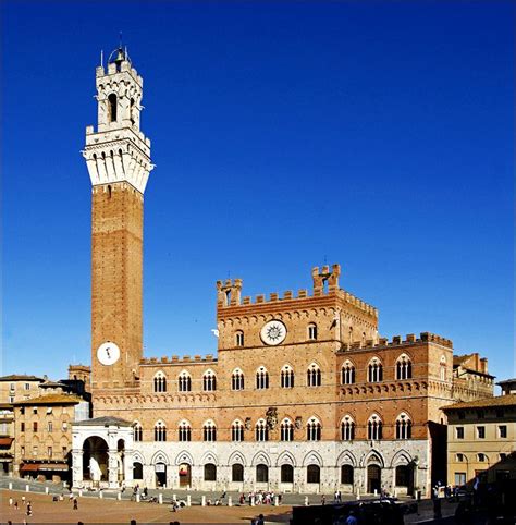 Palazzo Público De Siena Arquitectura Renacentista Palacios Toscana