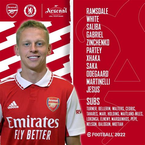 Arsenal Starting 11 Vs Chelsea Fantasypl