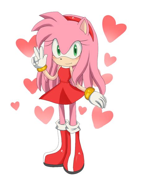 Amy Rose By Kyunsei On Deviantart