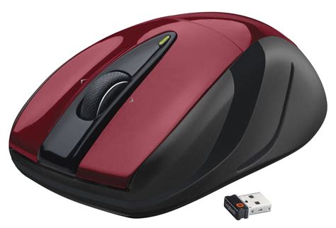 Logitech Wireless Mouse M525 Redblack