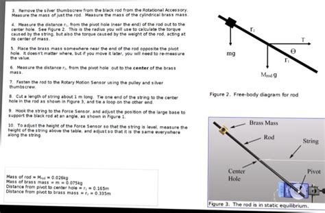 Equilibrium of a rigid body. Solved: A Complete Each Full Sentence Purpose/objective An ...