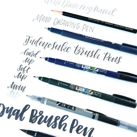 5 Tips To Lettering With Tombow Dual Brush Pens Tombow Usa Blog