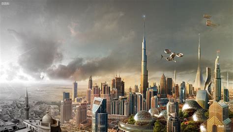 How City Skylines Around The World Might Look In The Future Based Upon Past And Present Data