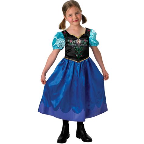 Genuine Licensed Disney Official Frozen Princess Outfit Child New Fancy