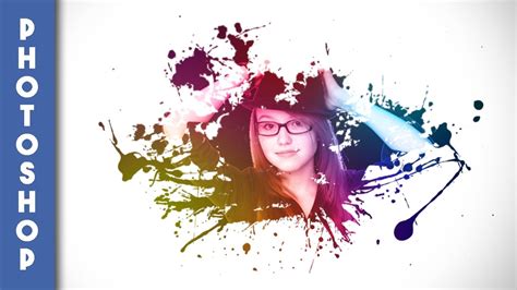 How To Add Paint Splatter In Photoshop Painting