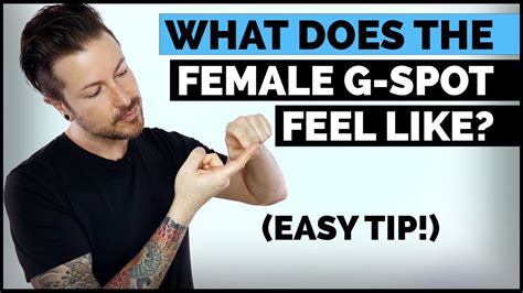 What Does The Female G Spot Feel Like Easy Tip YouTube