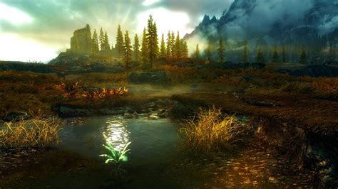 Skyrim Scenery Wallpapers Wallpaper Cave