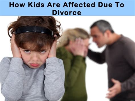 Divorce Affects Kids Too