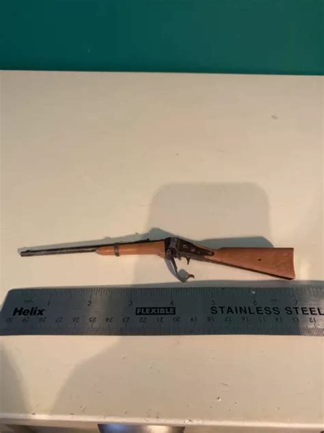 Sharps Carbine Rifle Vintage Marx Miniature Toy Cap Gun Original 7