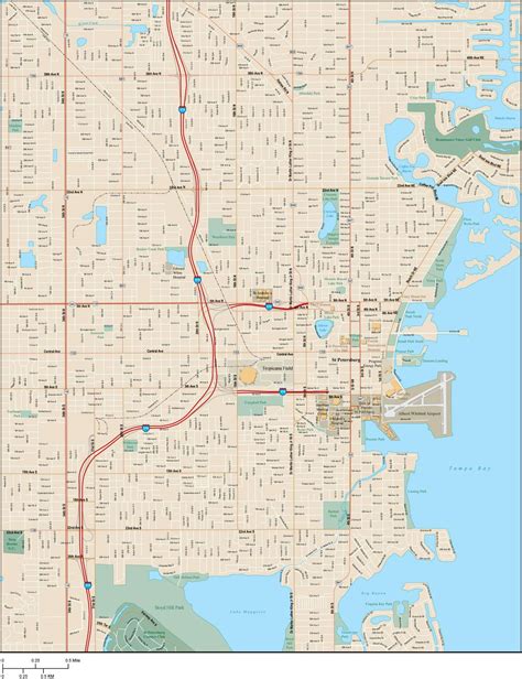 St Petersburg Fl Neighborhoods Map