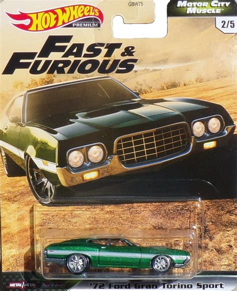 Mattel Hot Wheels Premium Fast Furious Ford Gran Torino My Xxx Hot Girl