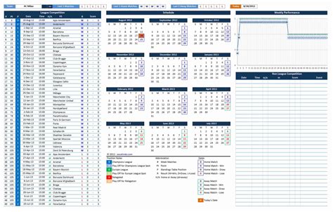Golf League Scheduler Spreadsheet Intended For 10 Team League Schedule